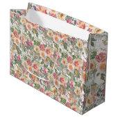 Sac cadeau de fleurs fraîches (Devant Angle)