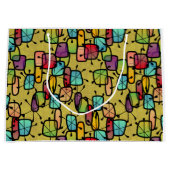 Sac cadeau de flocon de neige Mod (Devant)