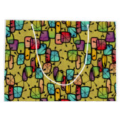 Sac cadeau de flocon de neige Mod (Dos)