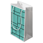 Sac cadeau de folie rectangulaire (Devant Angle)