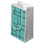 Sac cadeau de folie rectangulaire (Dos Angle)