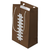 Sac cadeau de football (Dos Angle)