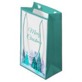 Sac cadeau de forêt (Turquoise) (Devant Angle)