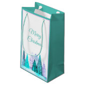 Sac cadeau de forêt (Turquoise) (Dos Angle)