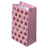 Sac cadeau de fraises enrobées de chocolat (Dos Angle)