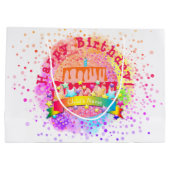 Sac cadeau de gâteau d'anniversaire - HAMbWG (Dos)