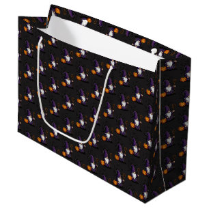 Sac cadeau de gnome d'Halloween