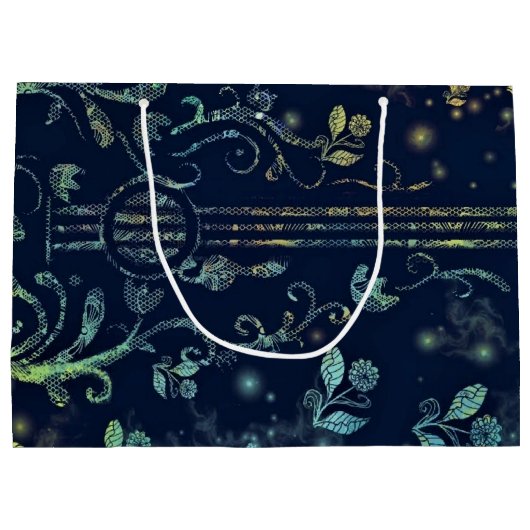 Sac cadeau de guitare musicale (Dos)