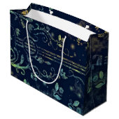 Sac cadeau de guitare musicale (Dos Angle)
