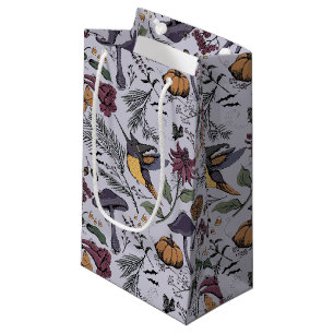 Sac cadeau de jardin de colibri lavande
