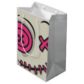 Sac cadeau de jeton Voodoo - Moyen, brillant (Dos Angle)