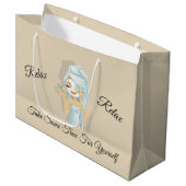 Sac cadeau de journée au spa (Devant Angle)