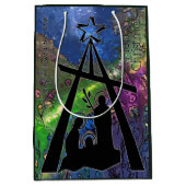 Sac cadeau de la crèche de la crèche en verre (Devant)