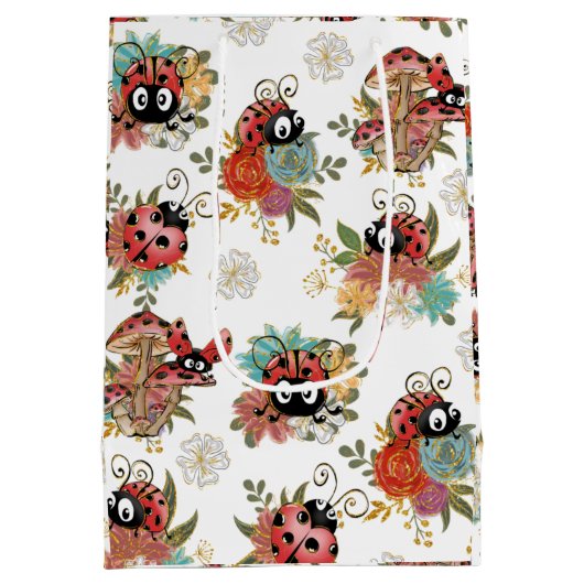 sac cadeau de la fête de Ladybug (Dos)