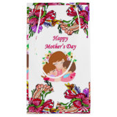 Sac cadeau de la fête des mères (Dos)