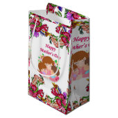 Sac cadeau de la fête des mères (Devant Angle)