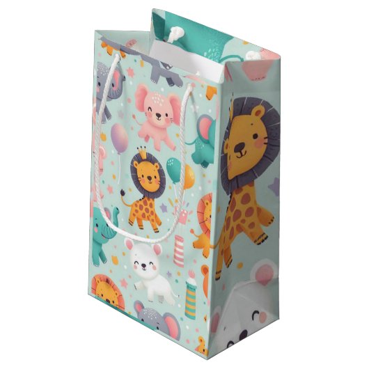 Sac cadeau de la parade animale (Dos Angle)