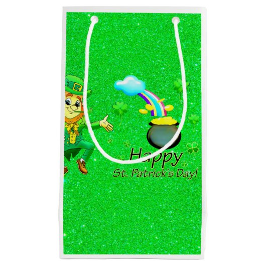 Sac cadeau de la Saint Patrick (Devant)