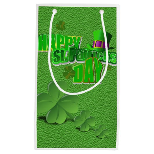 Sac cadeau de la Saint Patrick (Devant)