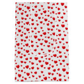 Sac cadeau de la Saint-Valentin avec rubans et coe (Dos)