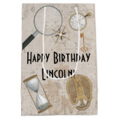 Sac cadeau de la soirée de la salle d'évasion pers (Dos)