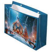 Sac cadeau de l'église de Noël (Devant Angle)