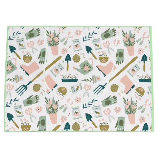 Sac cadeau de l'heure du jardin (Devant)