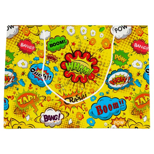 Sac cadeau de livre comique (Devant)