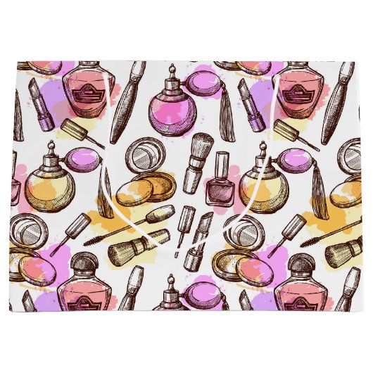 Sac cadeau de Maquillage Parfum Beauté (Devant)