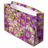 Sac cadeau de marguerite peint (Dos Angle)