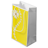 Sac cadeau de marguerites (Dos Angle)