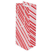 Sac cadeau de menthe poivrée (Devant Angle)