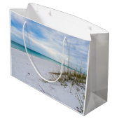 Sac Cadeau De Mer Et De Plage De Sable Blanc (Dos Angle)
