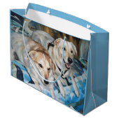 Sac cadeau de mignonne chiot amis (Dos Angle)