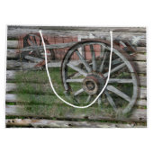Sac cadeau de modèle occidental Rustique Wagon Whe (Dos)