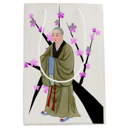 Sac cadeau de moine bouddhiste (Devant)