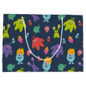 Sac cadeau de monstres amusants (Dos)