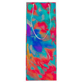 Sac cadeau de Mouvement de fleur (Dos)