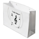 Sac cadeau de musique (Dos Angle)