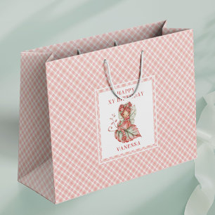 Sac Cadeau de Naissance Fleur de Fée Artistique Ro