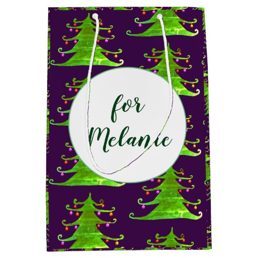 Sac cadeau de Noël (Devant)