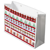 Sac cadeau de Noël (Devant Angle)