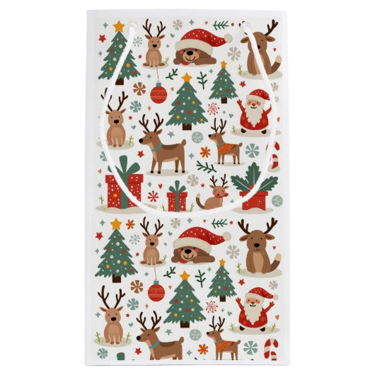 Sac cadeau de Noël (Dos)