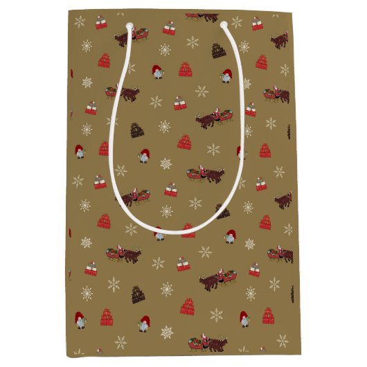 Sac cadeau de Noël (Devant)