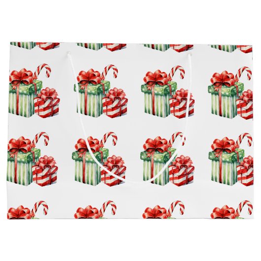 Sac cadeau de Noël (Dos)