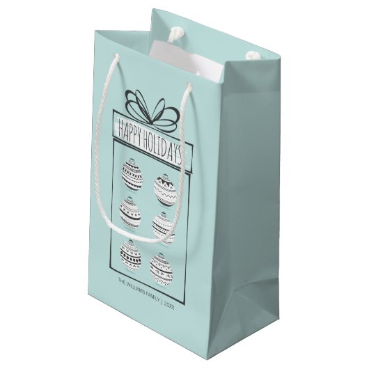 Sac cadeau de Noël (Dos Angle)