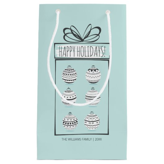 Sac cadeau de Noël (Devant)