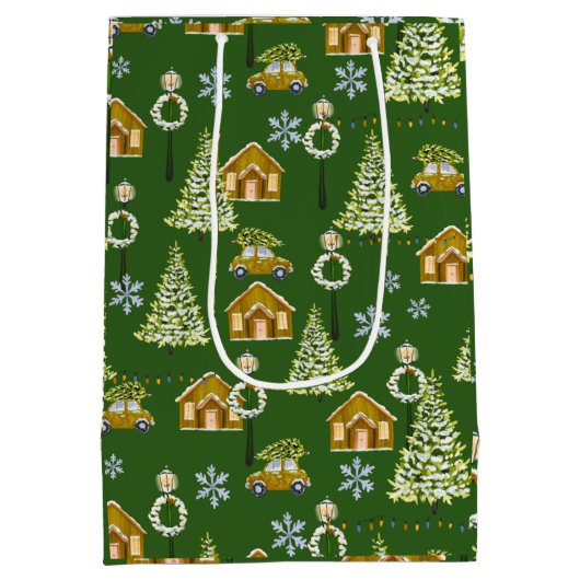 Sac cadeau de Noël (Dos)