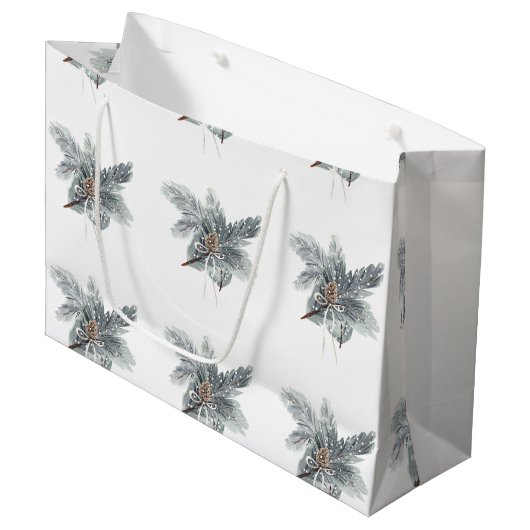 Sac cadeau de Noël (Devant Angle)