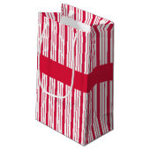 Sac cadeau de Noël à menthe de Noël Retro (Dos Angle)